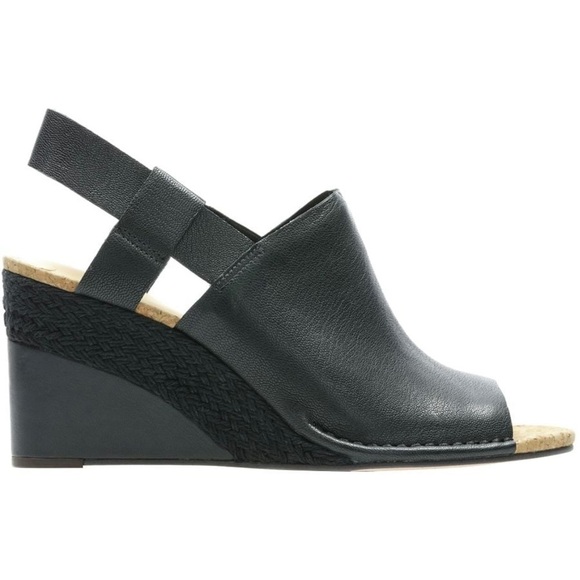 Clarks Shoes - Clarks Black Spiced Bay Sandal - Women's